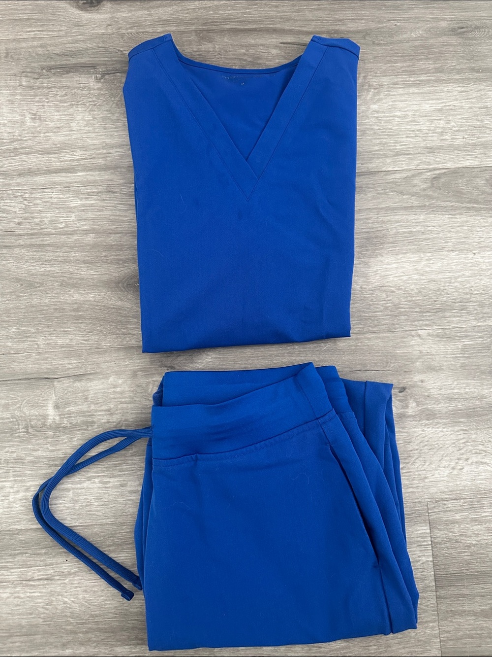 Set of Mandala scrub top and bottoms
